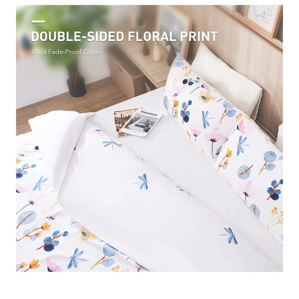 Floral duvet set size twin xl